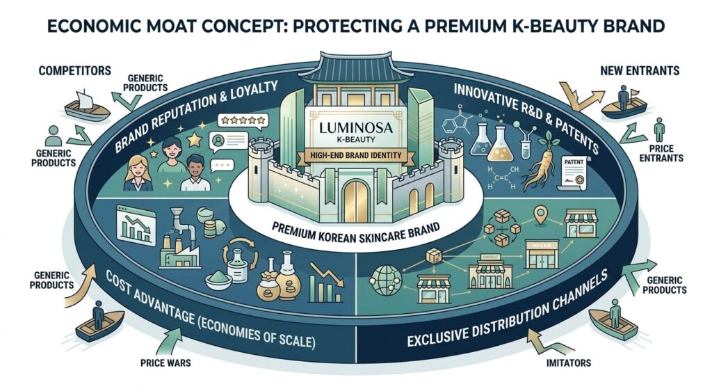 아모레퍼시픽 경제적 해자 브랜드 경쟁력 분석