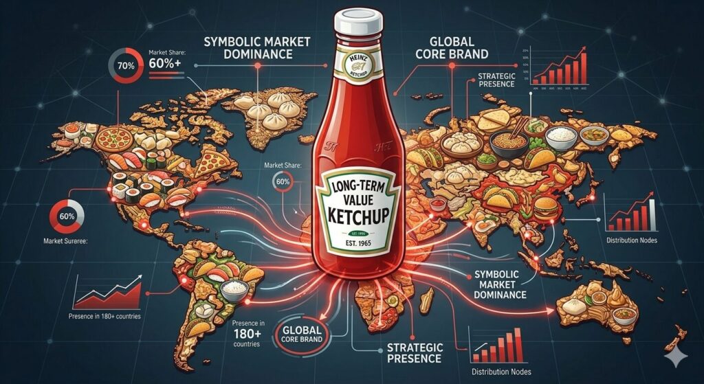 크래프트 하인즈 케첩 시장 점유율과 브랜드 경제적 해자
